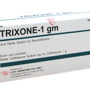 TRIXONE-1 GM - Box Front