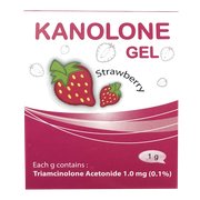 KANOLONE GEL (STRAWBERRY) - Box Front